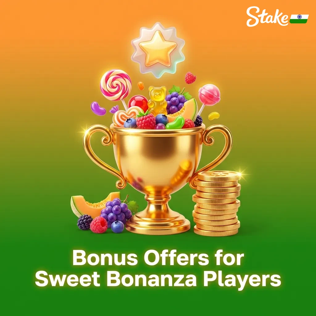 Sweet Bonanza slot game promotional offers showing daily races, weekly raffles, and bonus credits for players